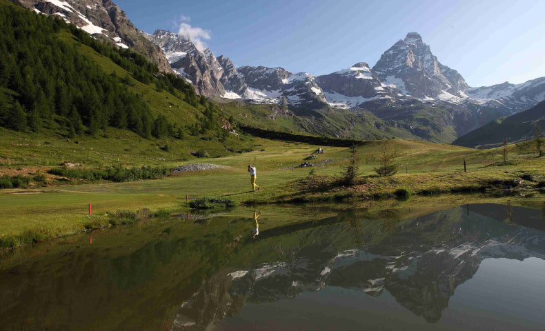 Golf Club del Cervino, uno spettacolo che eleva lo spirito