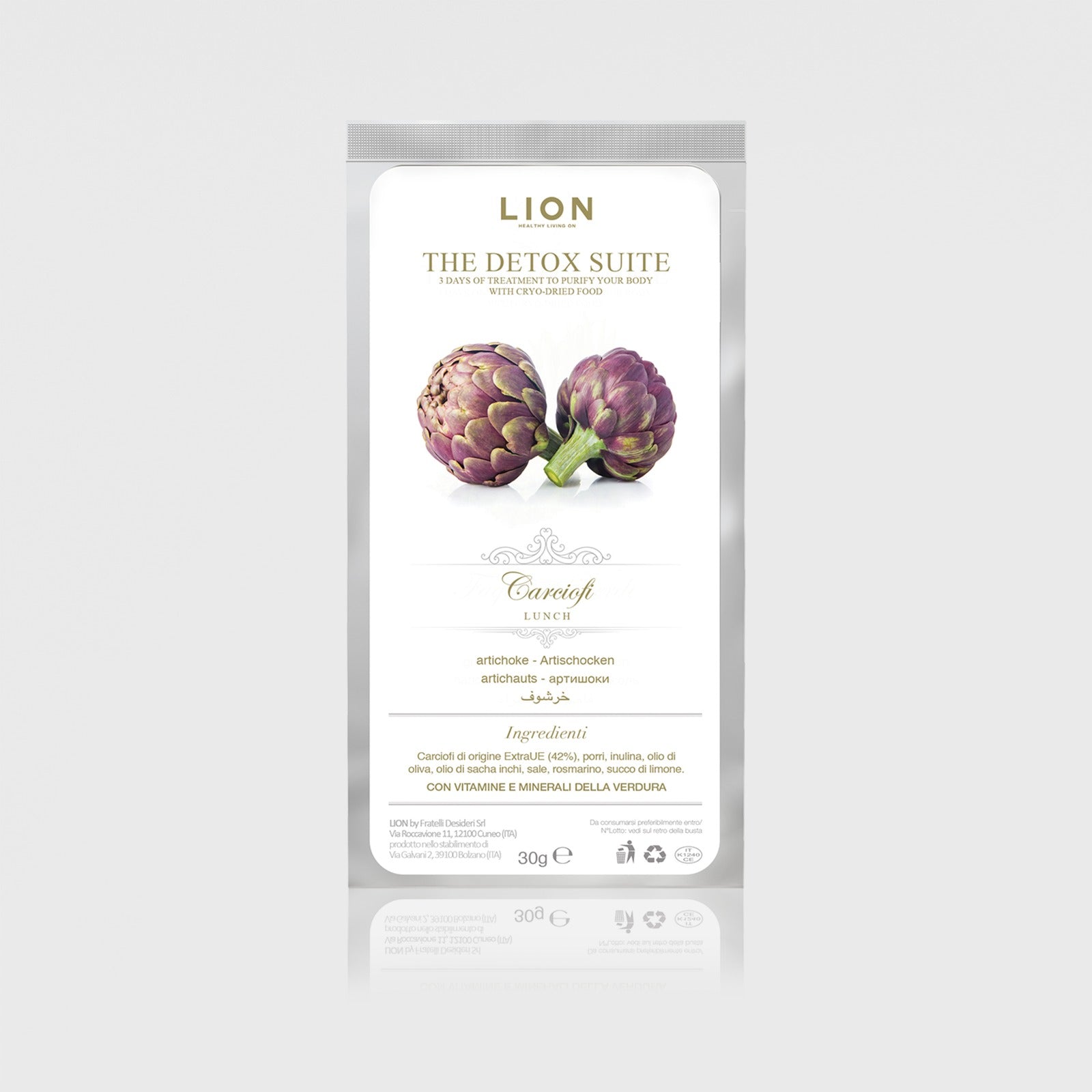LION The Detox Suite - 3 giorni di detox per depurare l'organismo - LaVit Collection