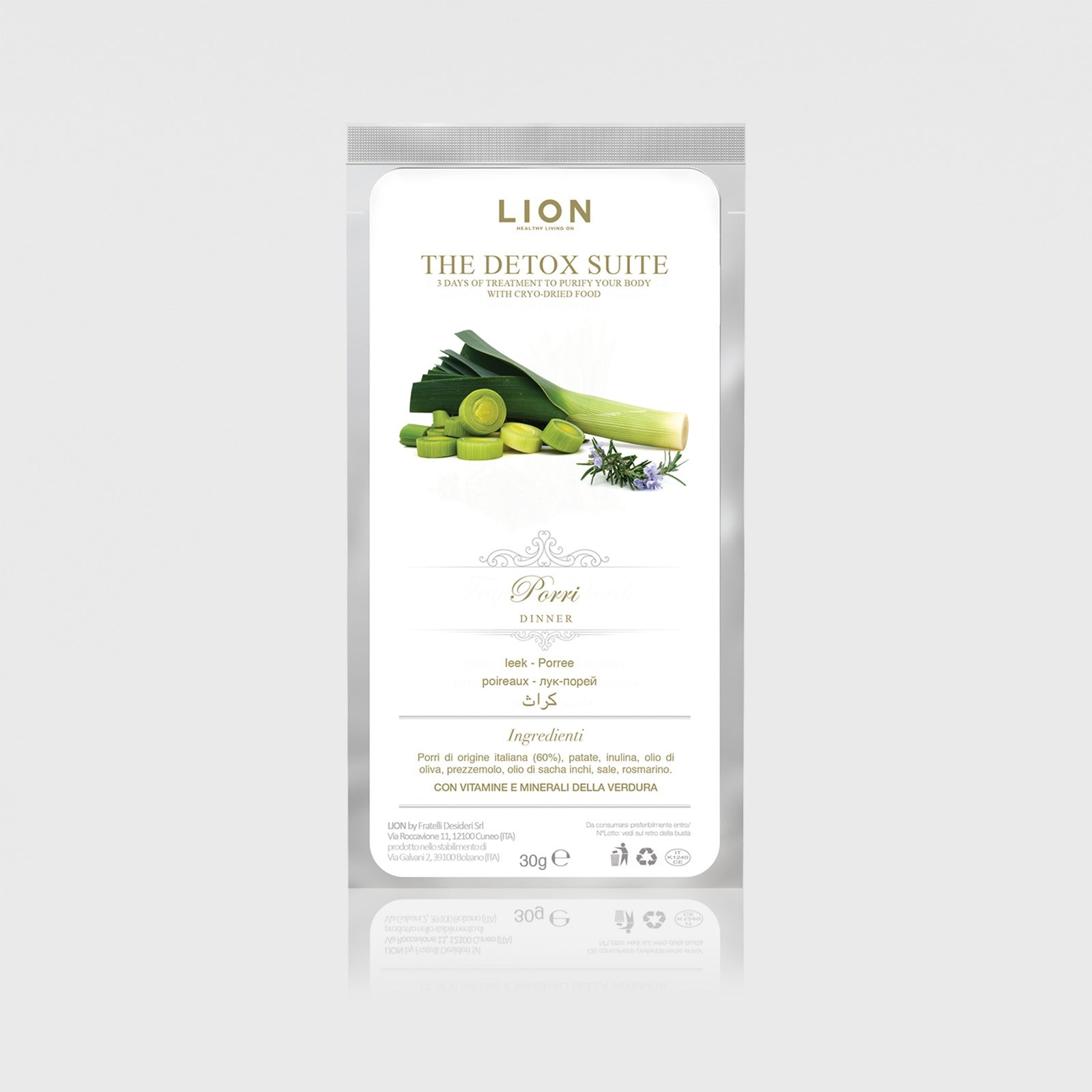 LION The Detox Suite - 3 giorni di detox per depurare l'organismo - LaVit Collection